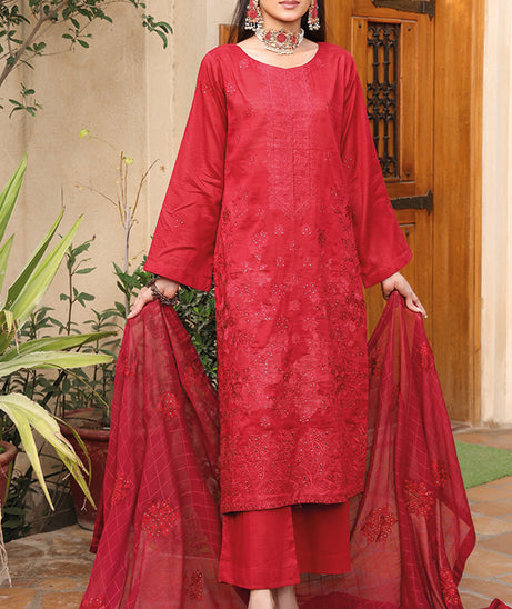 Mi Creation Patterns Lawn'26 D#1 Red