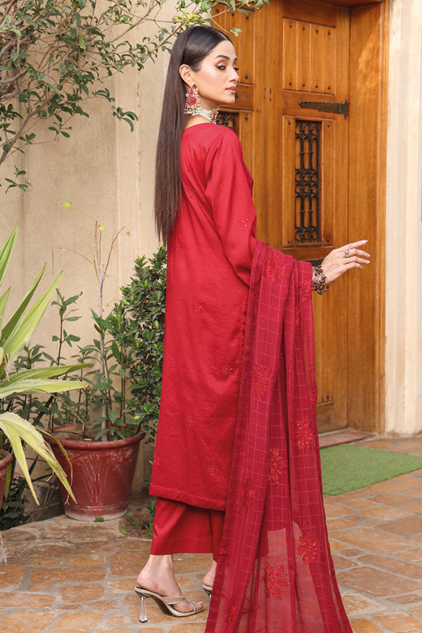 Mi Creation Patterns Lawn'26 D#1 Red