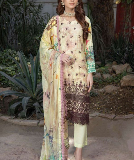 Mi Creation Samar Viscose`23 Lemon