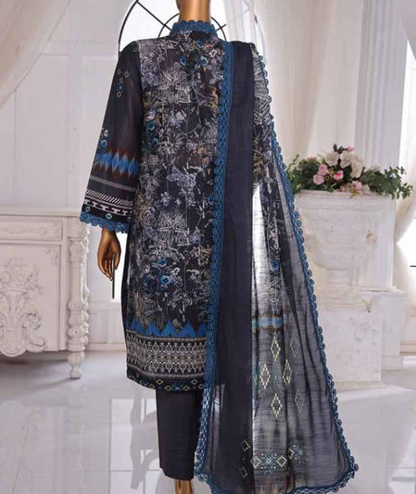 Mi Creation Taana Doriya Lawn`25 (D Grey)