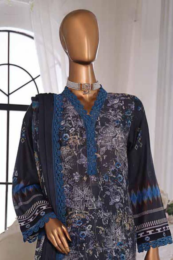 Mi Creation Taana Doriya Lawn`25 (D Grey)