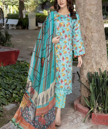 Mi Creation Uraan Viscose`23 Vol-2 Ferozi