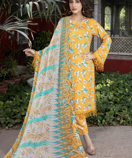 Mi Creation Uraan Viscose`23 Vol-2 Golden