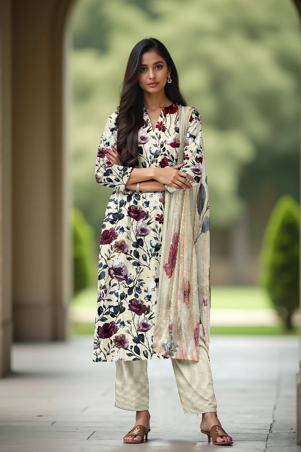 Mi Creation W/Print Viscose`25 D#1 (Cone)