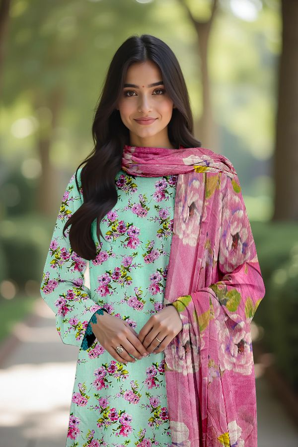 Mi Creation W/Print Viscose`25 D#1 (L Ferozi)