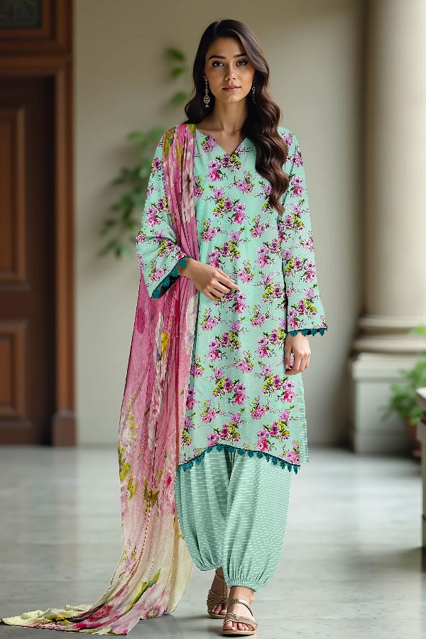 Mi Creation W/Print Viscose`25 D#1 (L Ferozi)