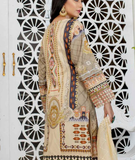 Miraal Emb Chikankari Linen`21 D#902