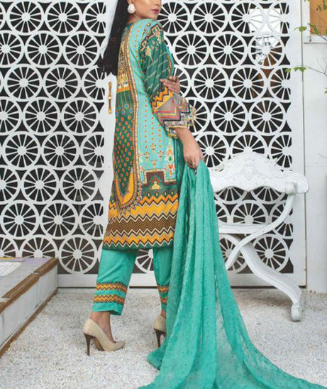 Miraal Emb Chikankari Linen`21 D#903