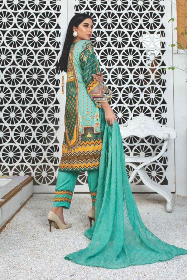 Miraal Emb Chikankari Linen`21 D#903