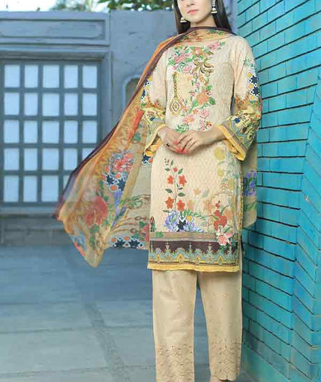 Mishi's D/Civic Lawn C/Dupatta'20 MS#109