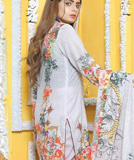 Mishi's D/Civic Lawn Dupatta'20 MS#110