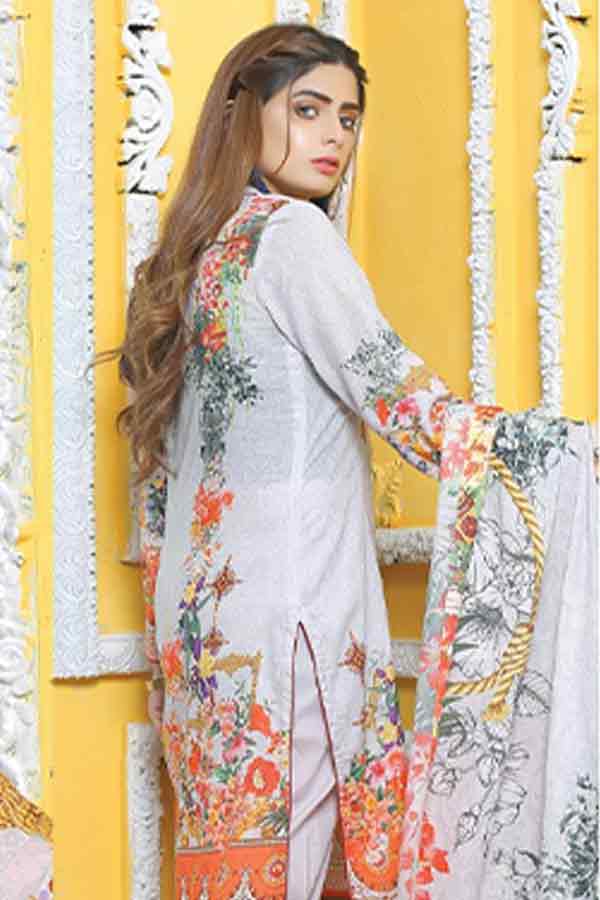 Mishi's D/Civic Lawn Dupatta'20 MS#110
