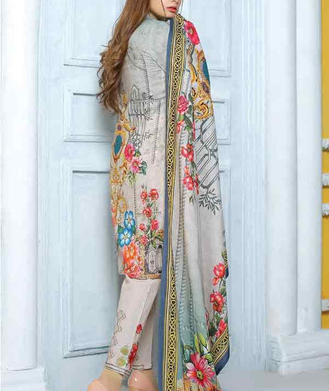 Mishi's D/Civic Lawn Dupatta'20 MS#112