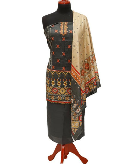 Misri D/Print Emb Lawn`22 D#78 D Grey