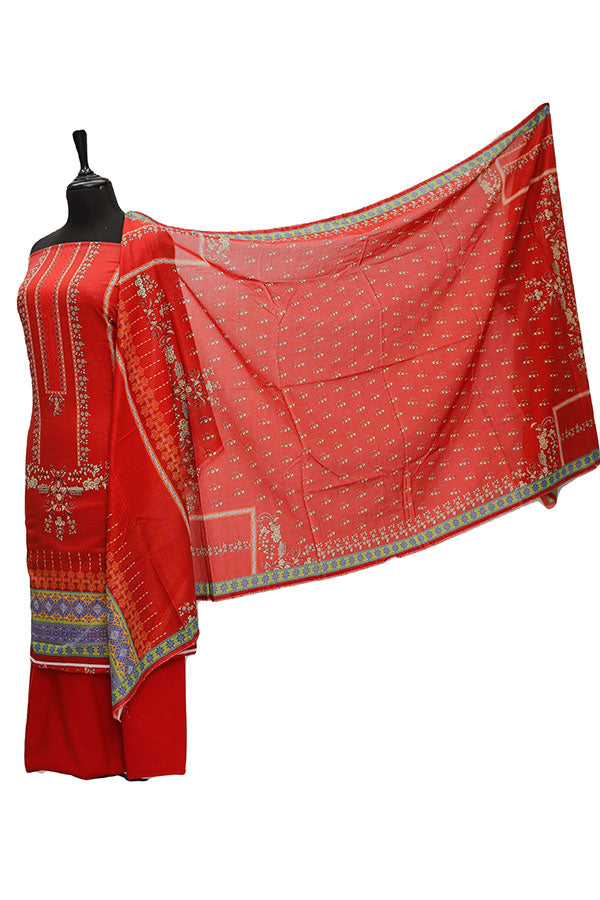 Misri Digital Lawn`21 D#13 (Maroon)