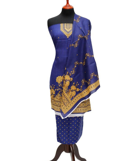 Misri Gold Civic Lawn`23 D#3001 Blue