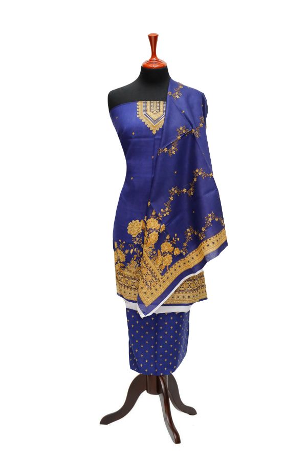 Misri Gold Civic Lawn`23 D#3001 Blue