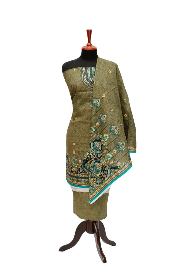 Misri Gold Civic Lawn`23 D#3003 Green