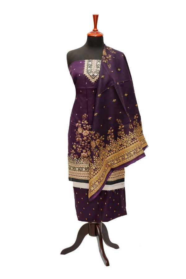 Misri Gold Civic Lawn`23 D#3007 Purple