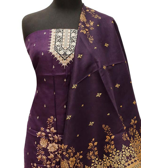 Misri Gold Civic Lawn`23 D#3007 Purple