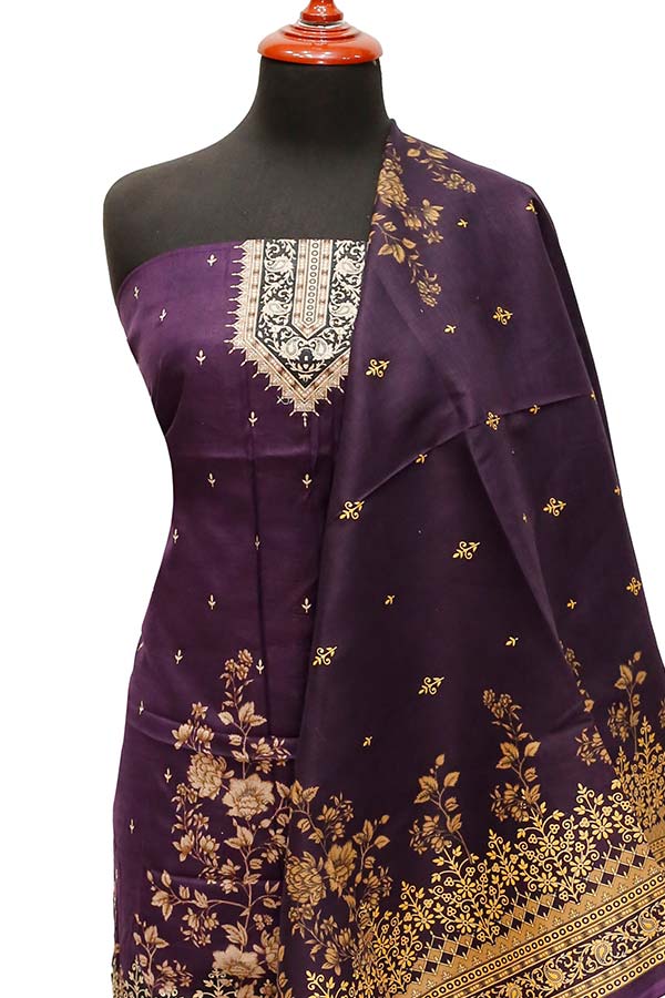 Misri Gold Civic Lawn`23 D#3007 Purple