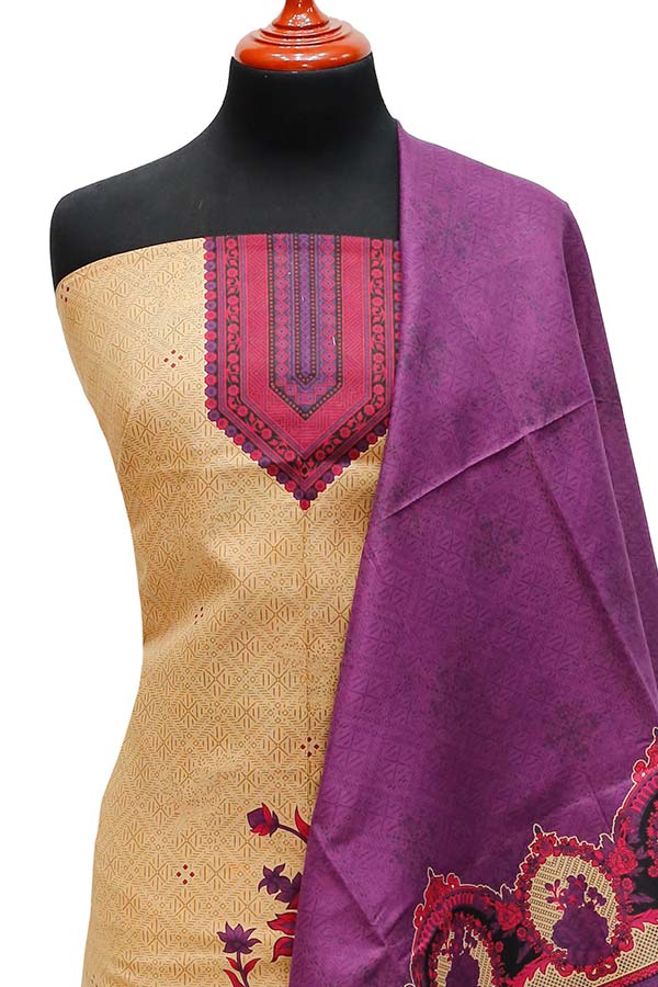 Misri Gold Civic Lawn`23 D#3011 Purple