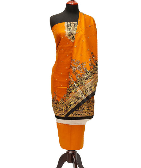 Misri Gold Print Lawn`23 D#1150 Rust