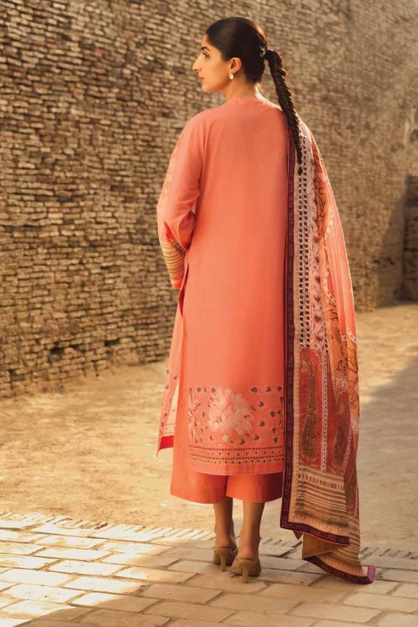 Mizaj X Tena Durrani Lawn`21 V-1 D#21010