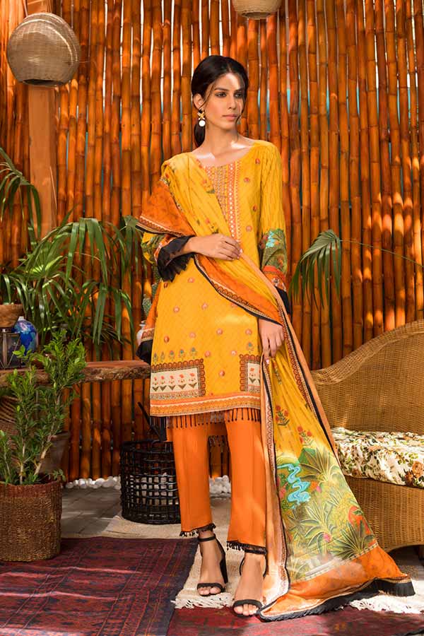 Modish D/Emb Chikankari`21 D#02