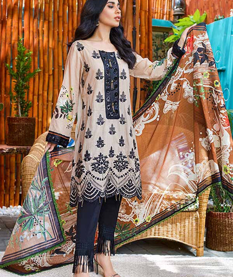 Modish D/Emb Chikankari`21 D#06