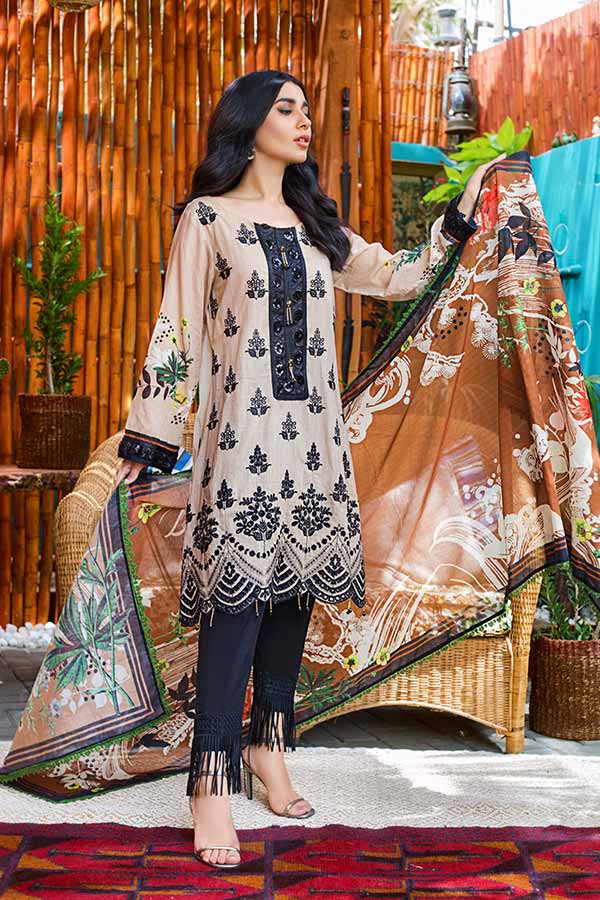 Modish D/Emb Chikankari`21 D#06