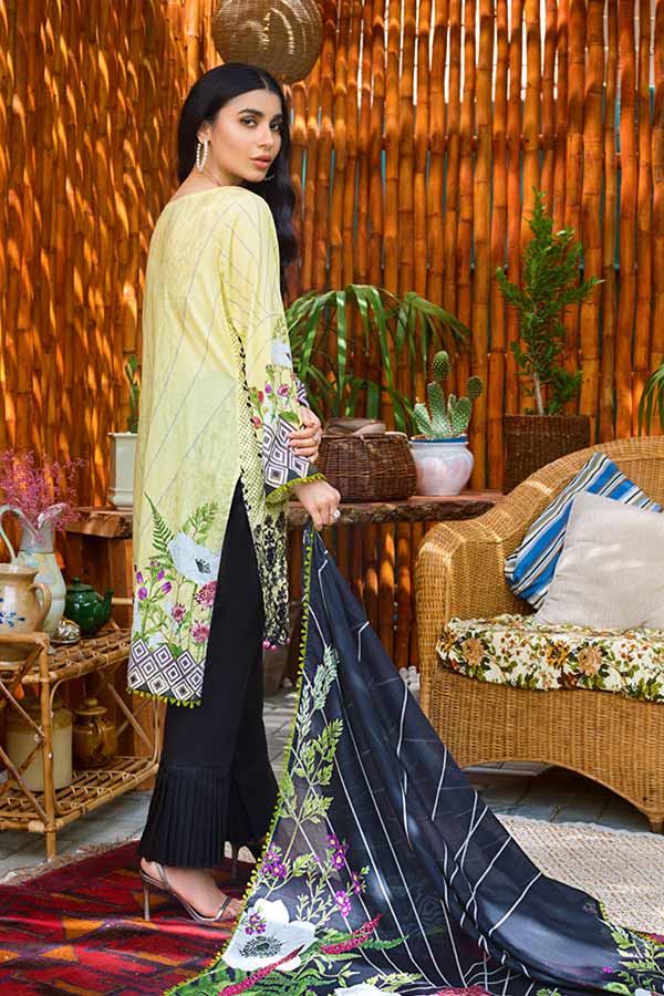 Modish D/Emb Chikankari`21 D#07