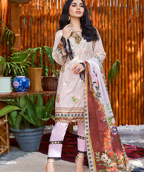Modish D/Emb Chikankari`21 D#08