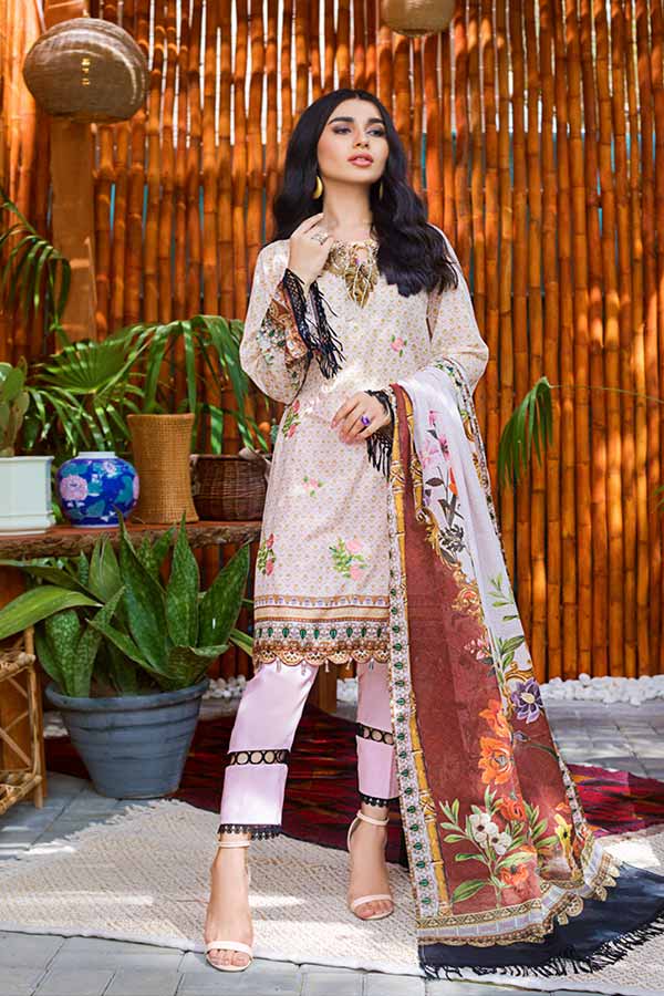 Modish D/Emb Chikankari`21 D#08