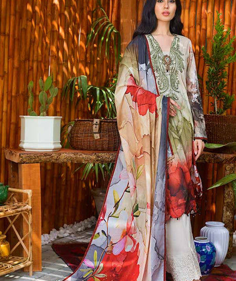 Modish D/Emb Chikankari`21 D#09