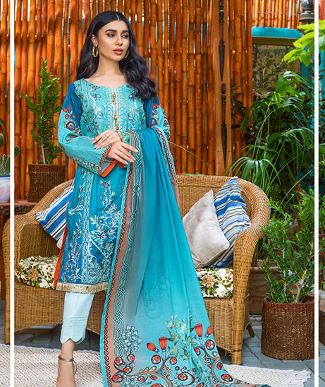 Modish D/Emb Chikankari`21 D#04