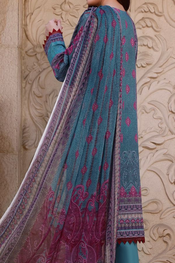 Monalisa D/Chikankari Lawn`22 D#09