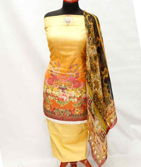 Moon Expression D-Linen`20 D#7019 Yellow