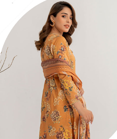 Motifz Zohra Print Lawn`25 D#01