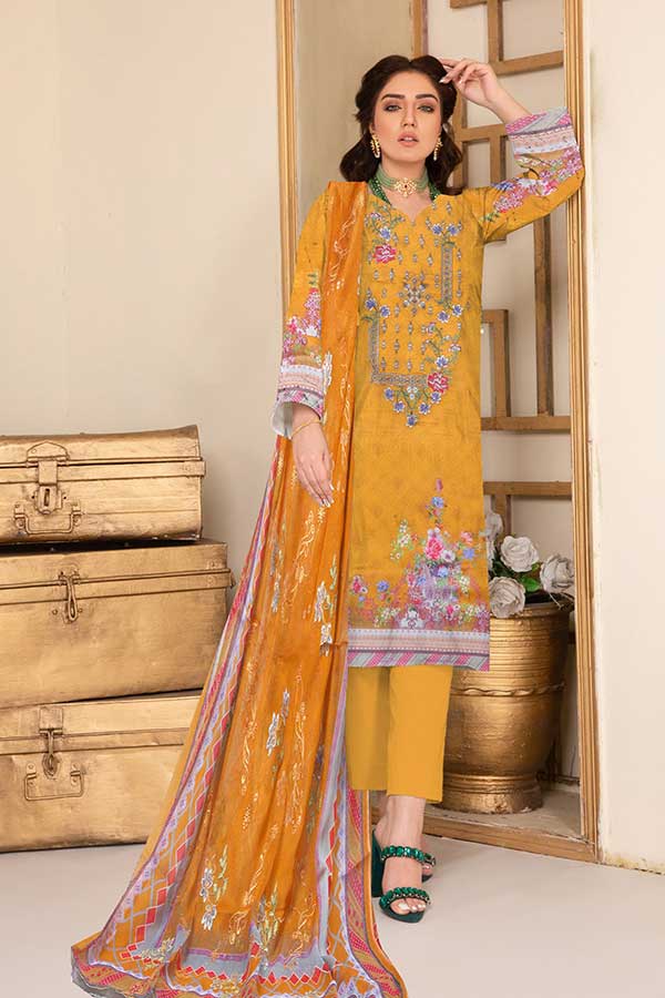 Muntaha's Luxury Lawn'23 Vol#1114 D#06