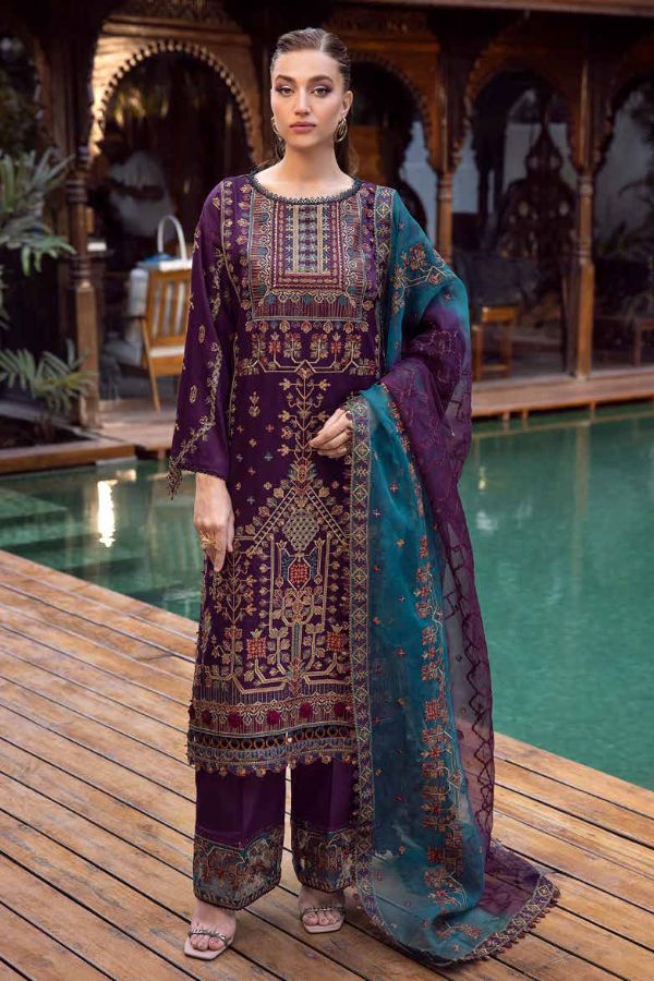 Muscari Satin Embroidered Collection`24 MSEC#882