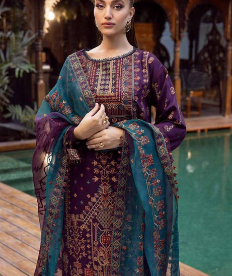 Muscari Satin Embroidered Collection`24 MSEC#882