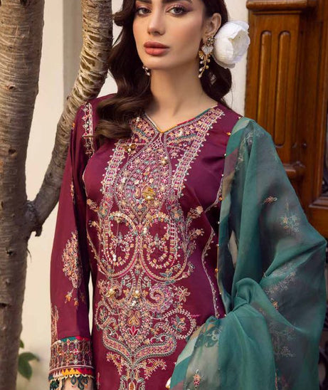 Muscari Satin Embroidered Collection`24 MSEC#887