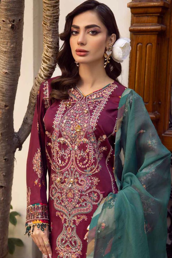 Muscari Satin Embroidered Collection`24 MSEC#887