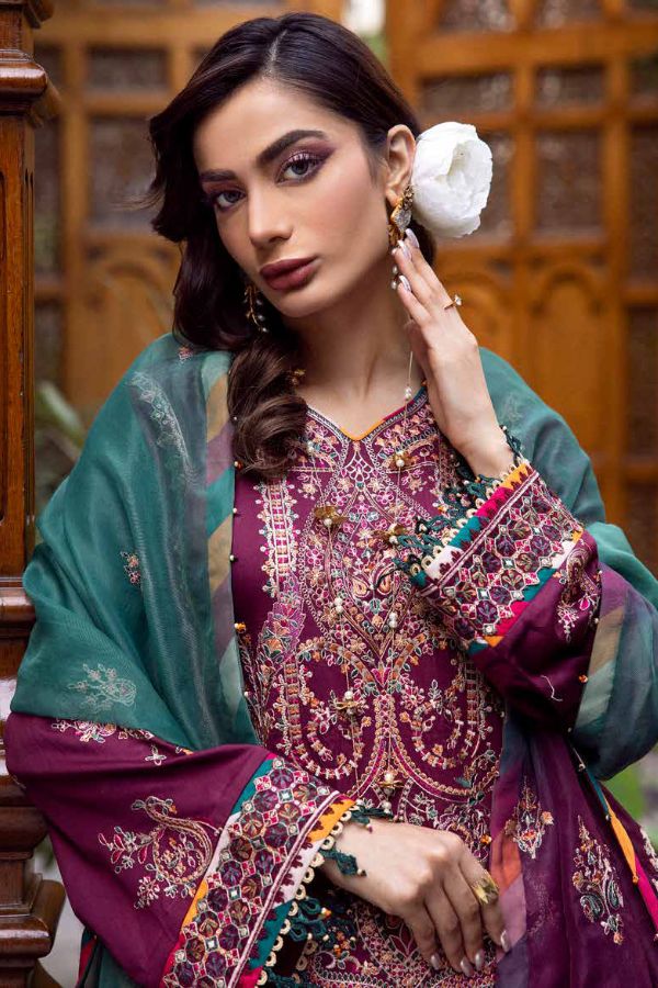 Muscari Satin Embroidered Collection`24 MSEC#887