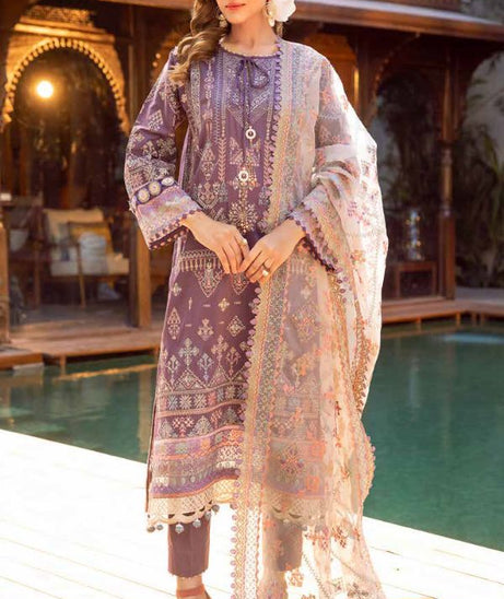 Muscari Satin Embroidered Collection`24 MSEC#889