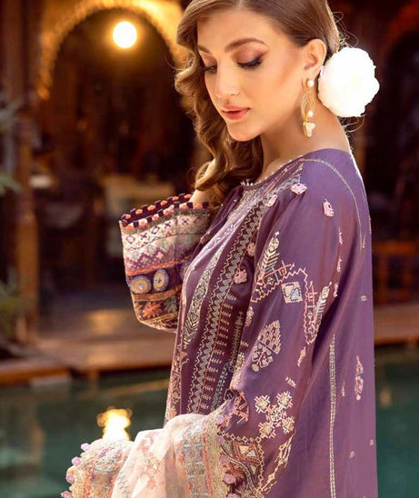 Muscari Satin Embroidered Collection`24 MSEC#889