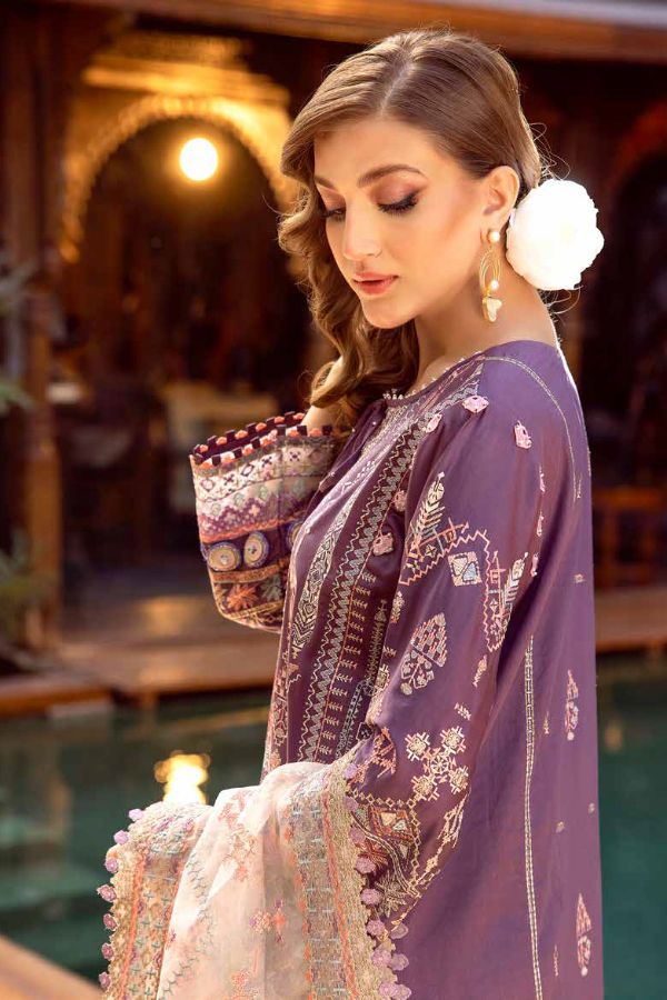 Muscari Satin Embroidered Collection`24 MSEC#889