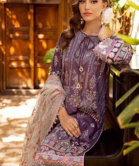 Muscari Satin Embroidered Collection`24 MSEC#889