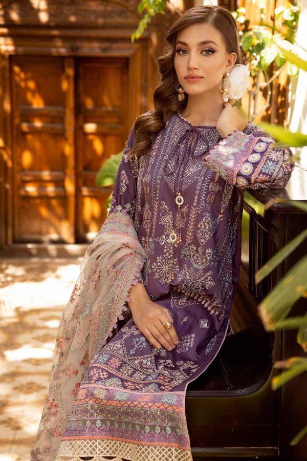 Muscari Satin Embroidered Collection`24 MSEC#889